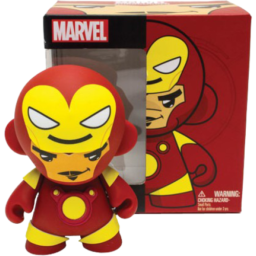 Munnyworld - 4 Inch Marvel Munny Mini Ironman DIY Vinyl