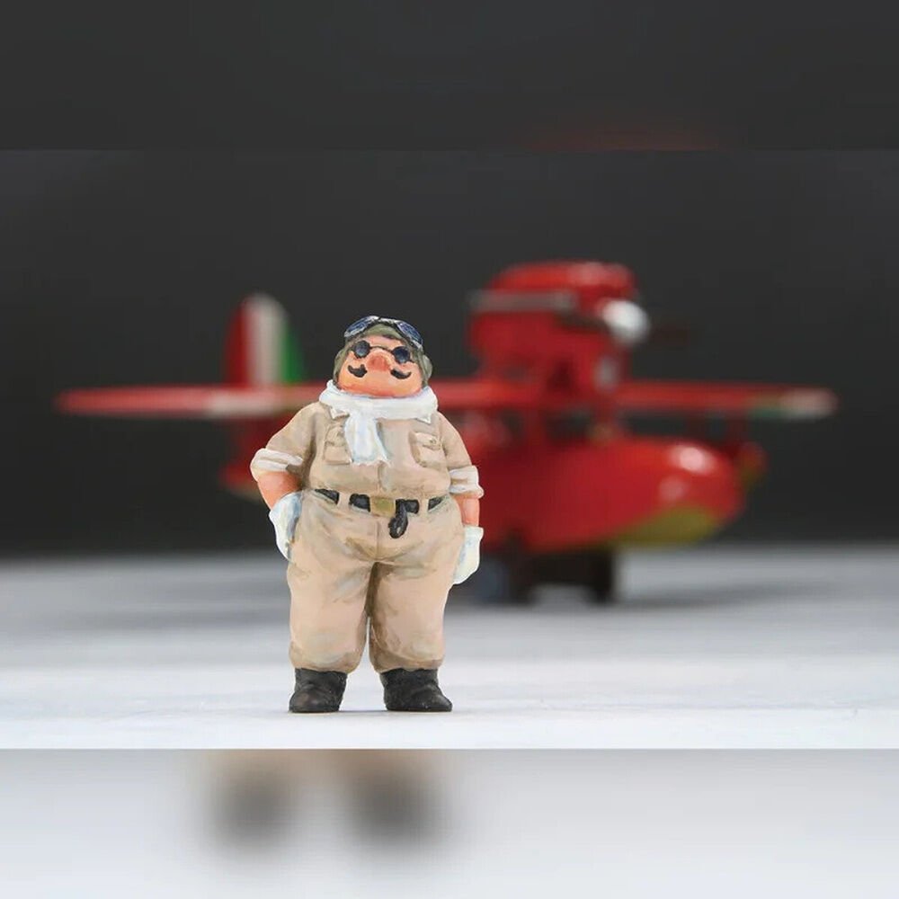 Porco Rosso Savoia S.21F ver.2 Seaplane model kit + Porco figure - Image 3