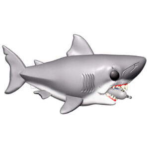 POP figure Jaws Diving tank 15cm