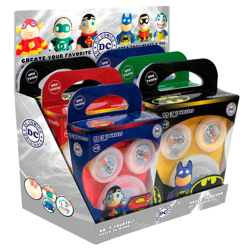 DC Comics assorted Super Doug DIY clay