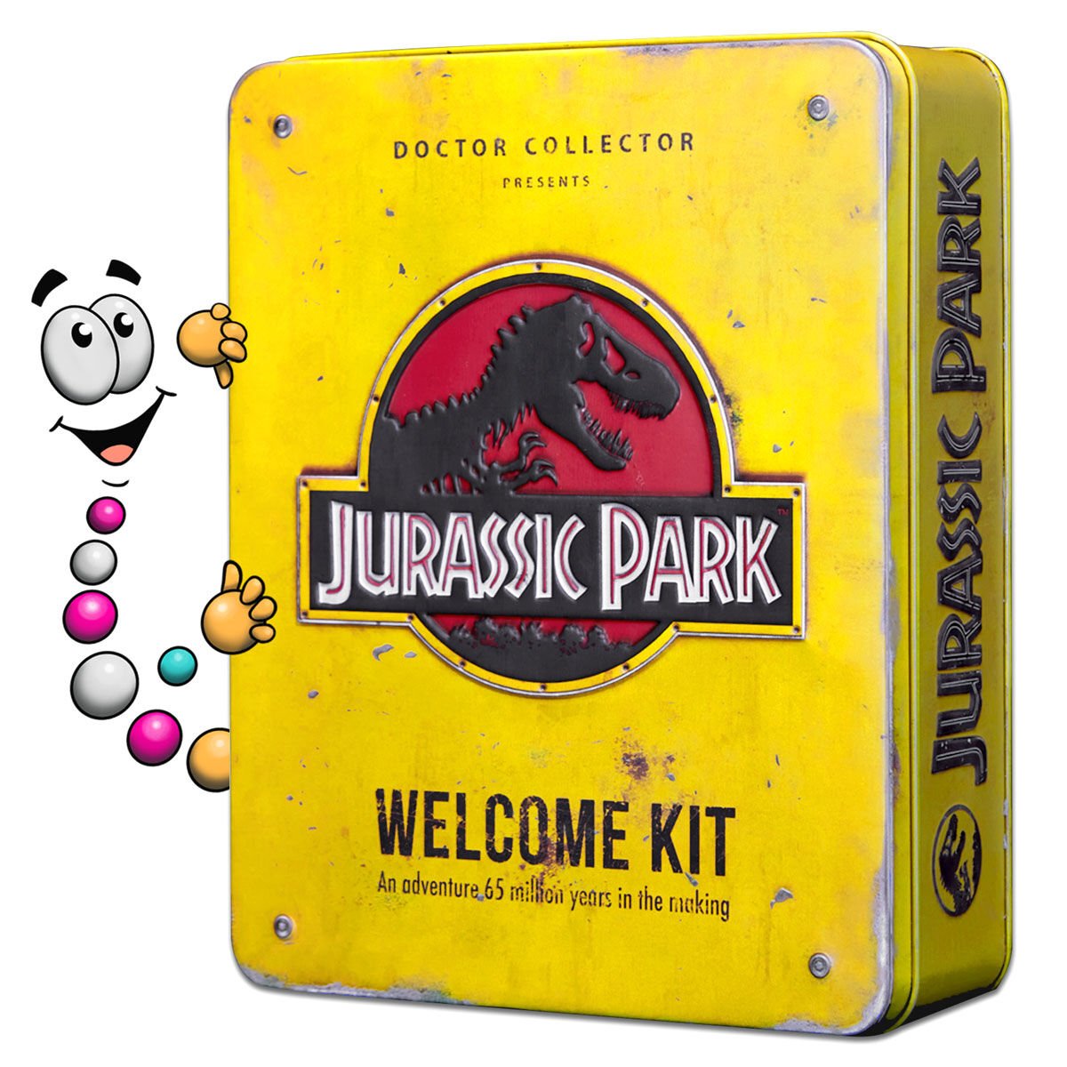 Jurassic Park Welcome Kit Standard metal box replica - Image 2