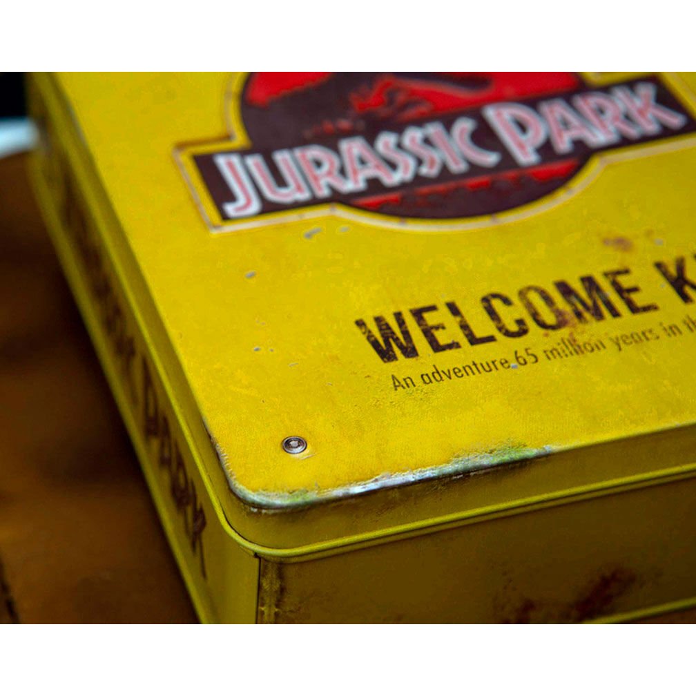 Jurassic Park Welcome Kit Standard metal box replica - Image 5