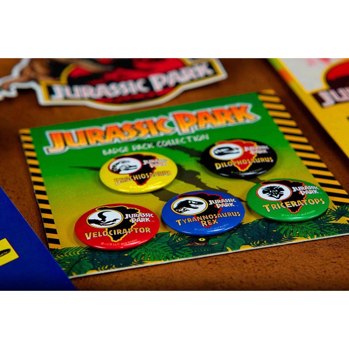 Jurassic Park Welcome Kit Standard metal box replica - Image 6