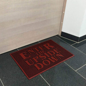 Stranger Things Enter the Upside Down doormat
