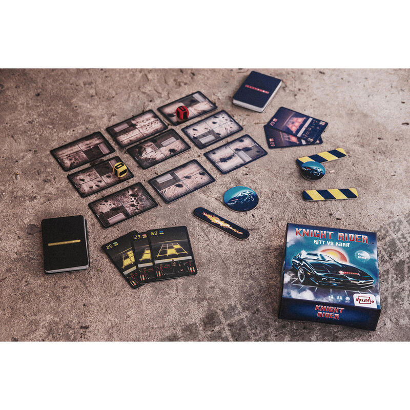 Knight Rider Kitt vs Karr board game - Image 2