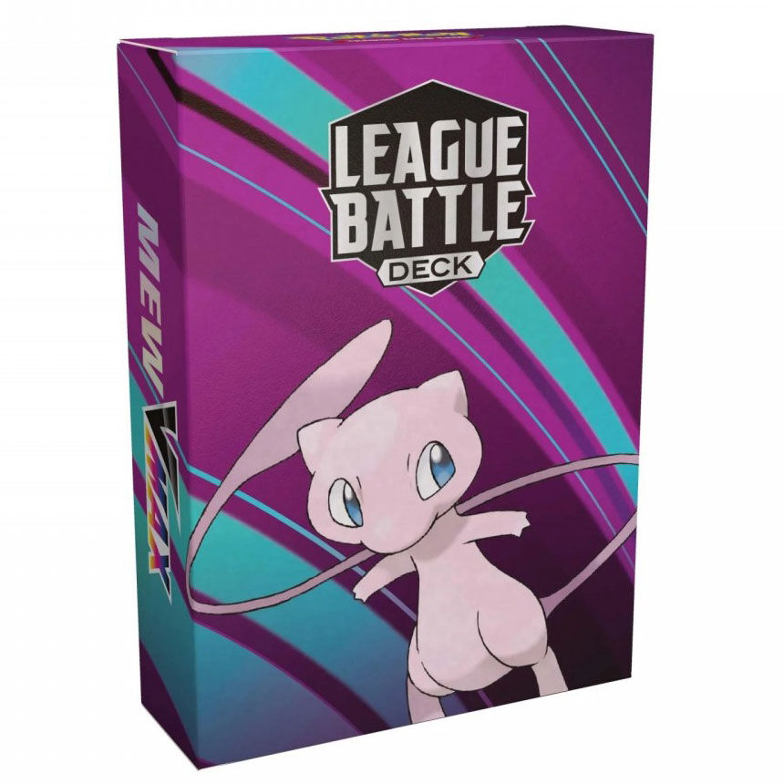 Spanish Blister Pokemon League Battle Mew VMax Trading Card Game - Image 3