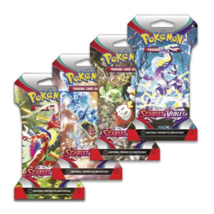 Spanish Pokemon Scarlet & Violet Collectible card game envelope