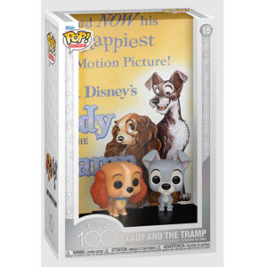 POP figure Poster Disney 100th Anniversary Lady and the Tramp