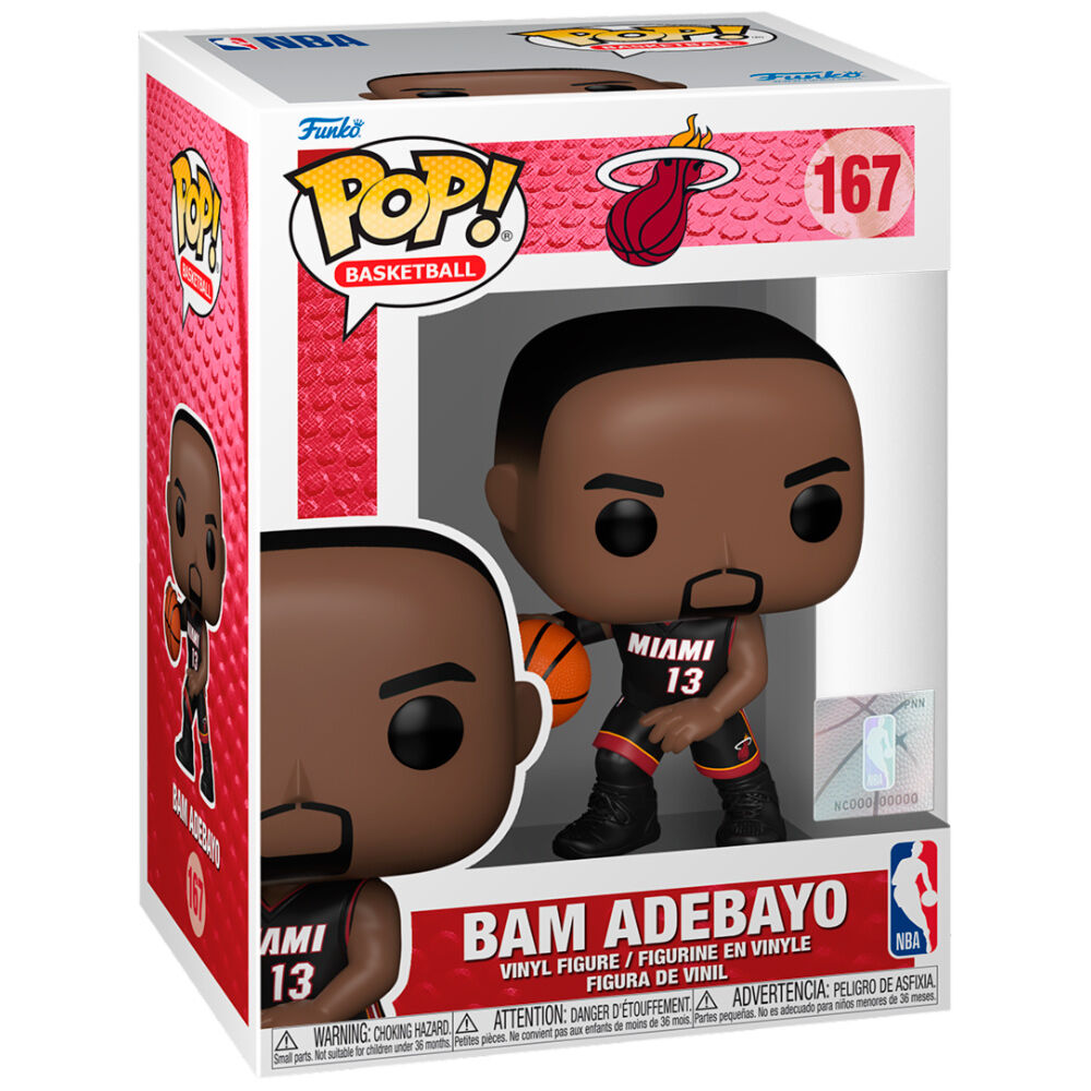 POP figure NBA Miami Heat Bam Adebayo - Image 2