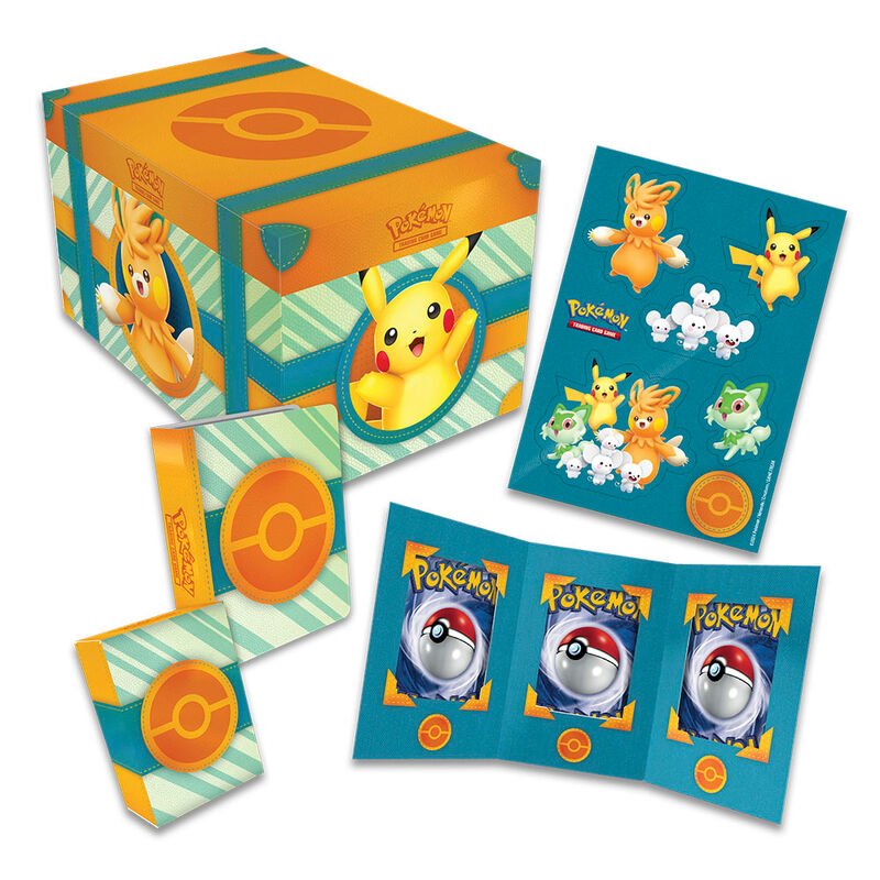 Spanish Pokemon Treasure chest collectable card game - Image 2