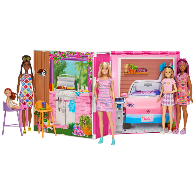 Barbie Getaway House + doll - Image 2