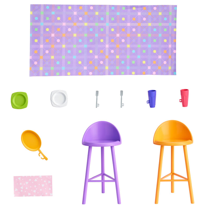 Barbie Getaway House + doll - Image 5