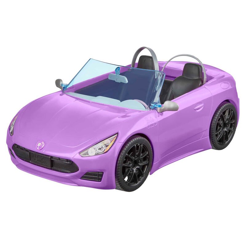 Barbie Purple Convertible + doll - Image 5