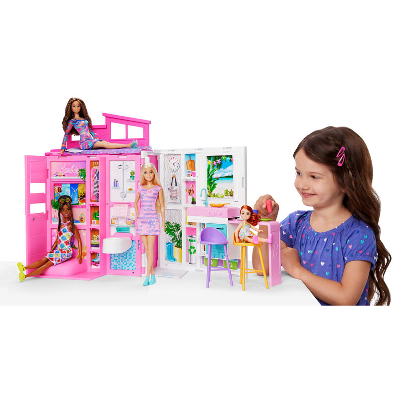 Barbie Getaway House + doll - Image 6