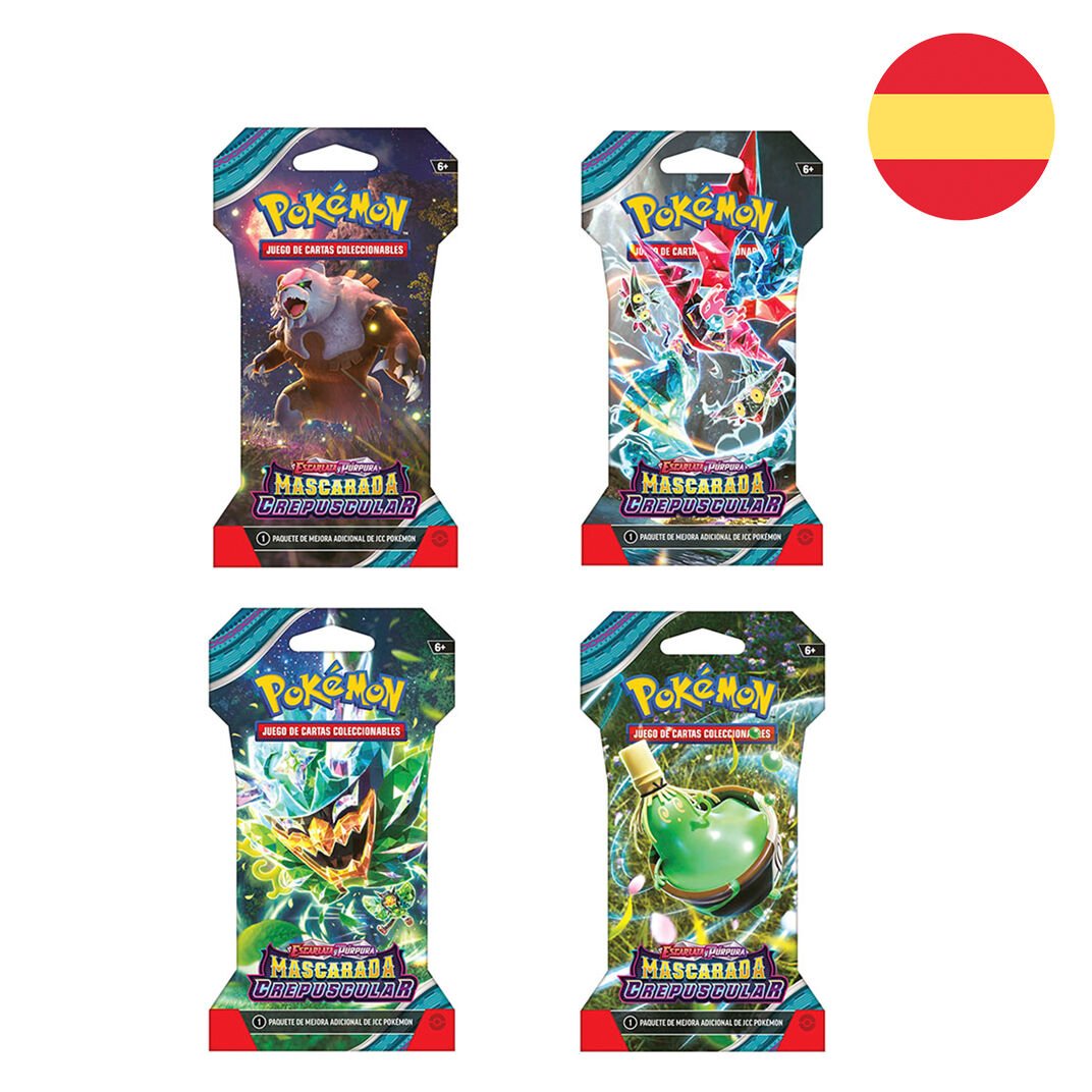 Spanish Pokemon SV6 Collectible card game assorted envelope - Image 8