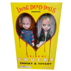 Living Dead Dolls Chucky and Tifanny pack 2 figures 25cm