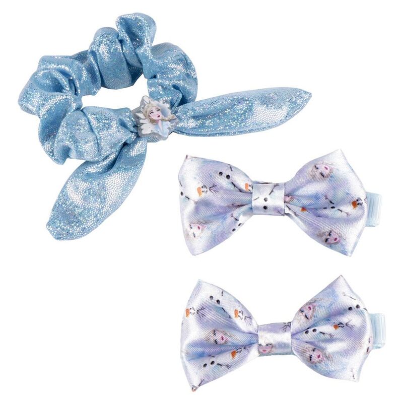 Disney Frozen set 3 scrunchies - Image 2