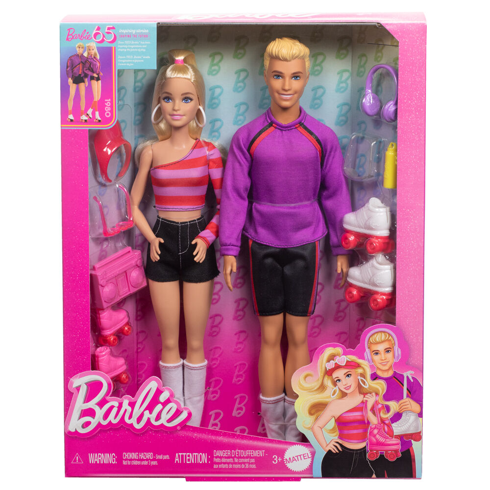Barbie pack 2 Barbie and Ken Skaters dolls - Image 4