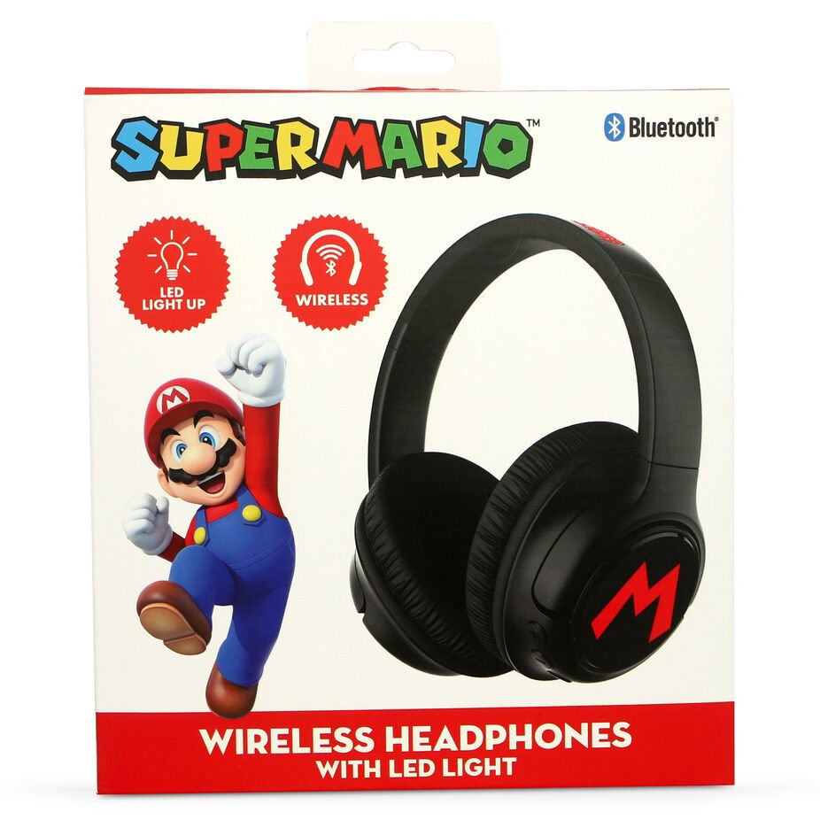 Super Mario Bros wireless LED headphones - Image 4