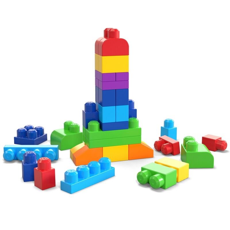 Mega Bloks Blue Bag 60pcs - Image 3