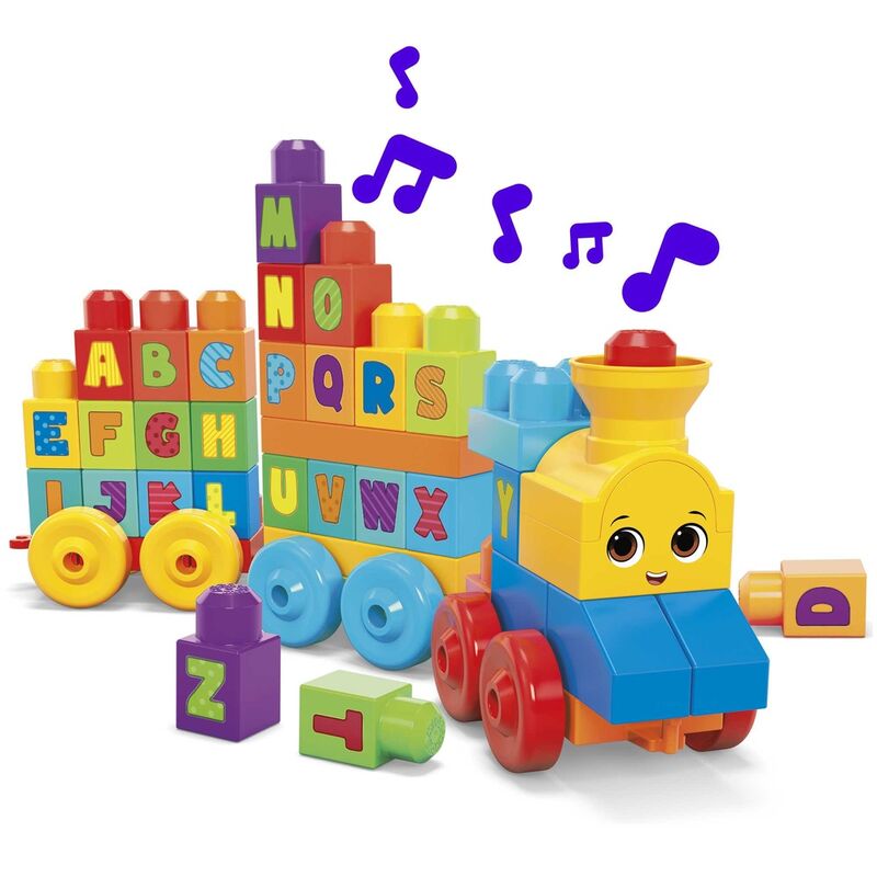 Mega Bloks ABC Musical Train 50pcs - Image 5