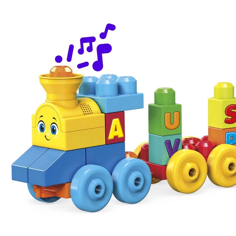 Mega Bloks ABC Musical Train 50pcs - Image 6