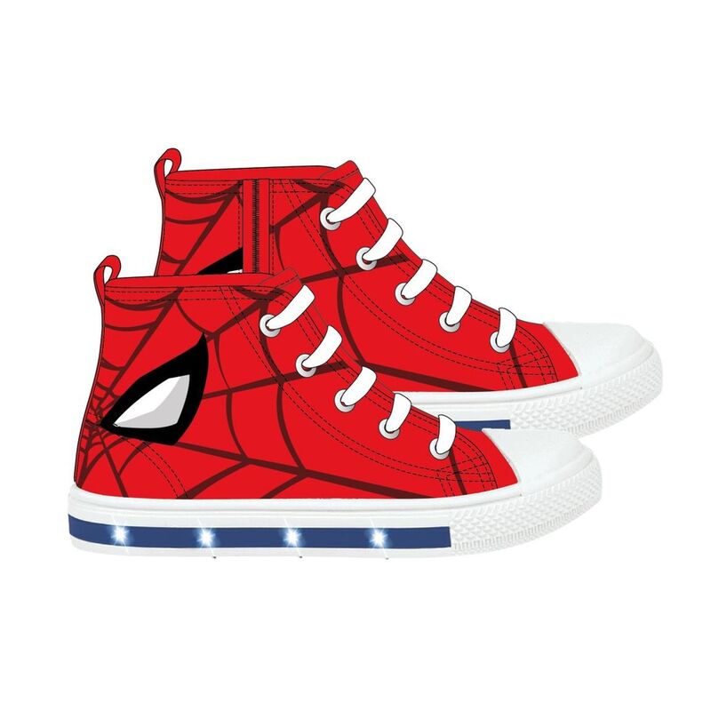 Marvel Spiderman lights canvas slipper