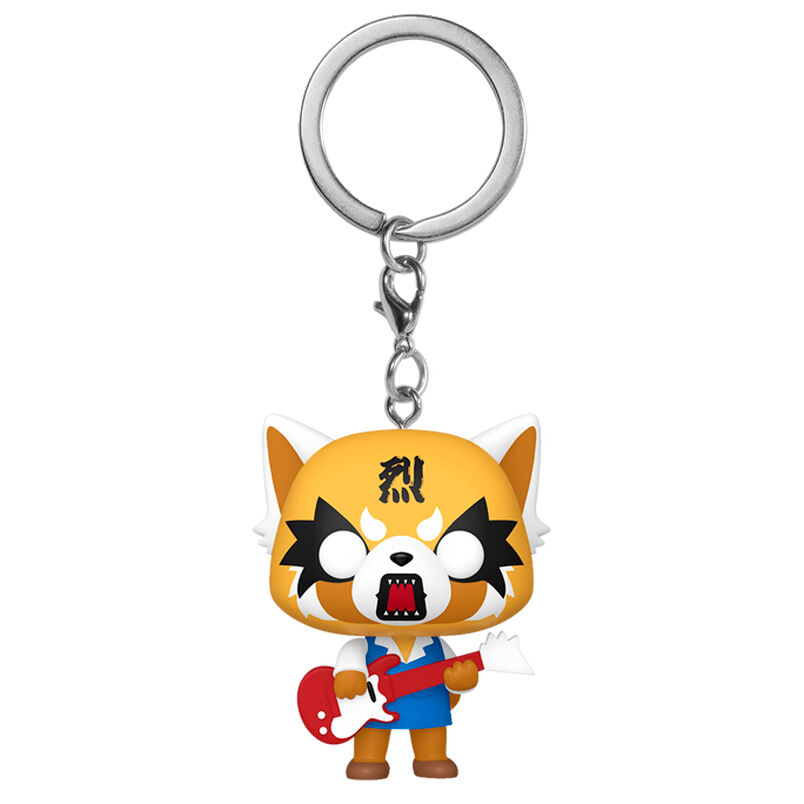 Pocket POP Keychain Aggretsuko - Aggretsuko with Guitar - Image 2