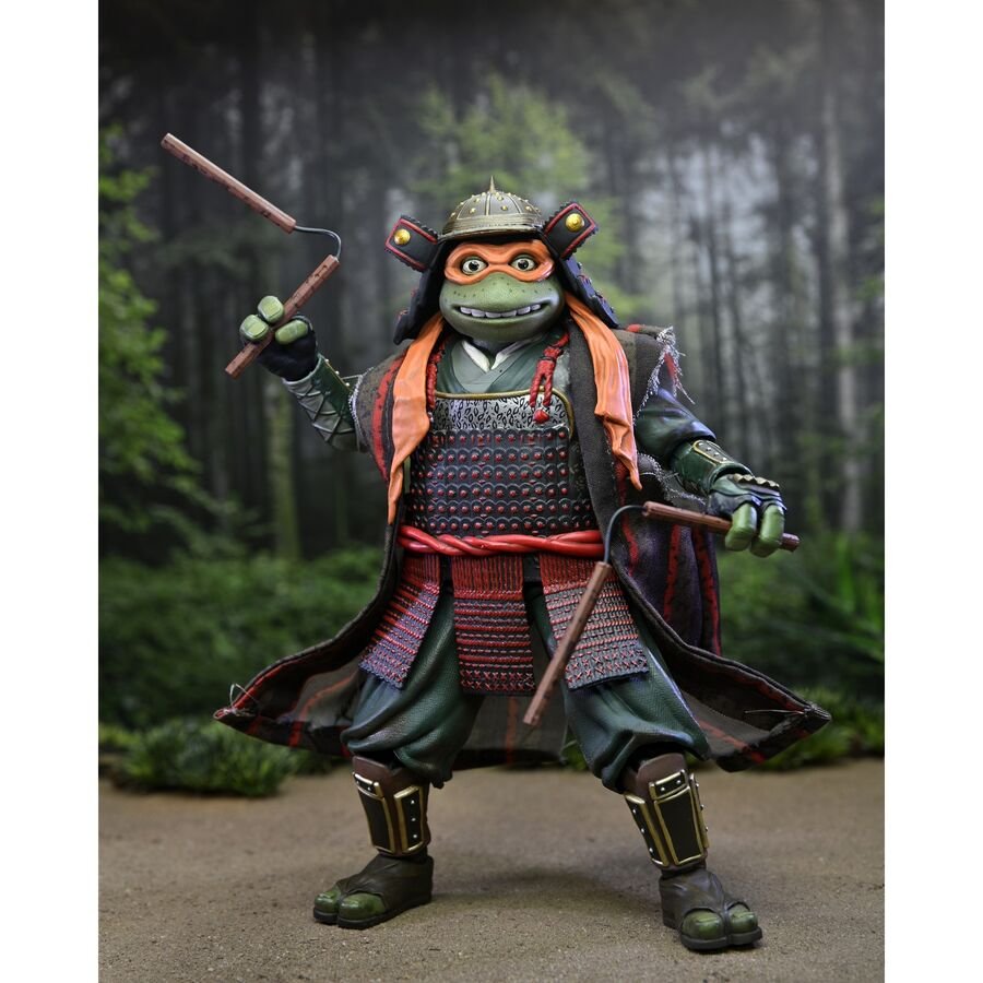 Ninja Turtles 3 Teenage Mutant Leonardo & Michelangelo pack 2 figures 18cm - Image 5