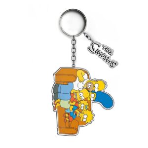 The Simpsons keychain