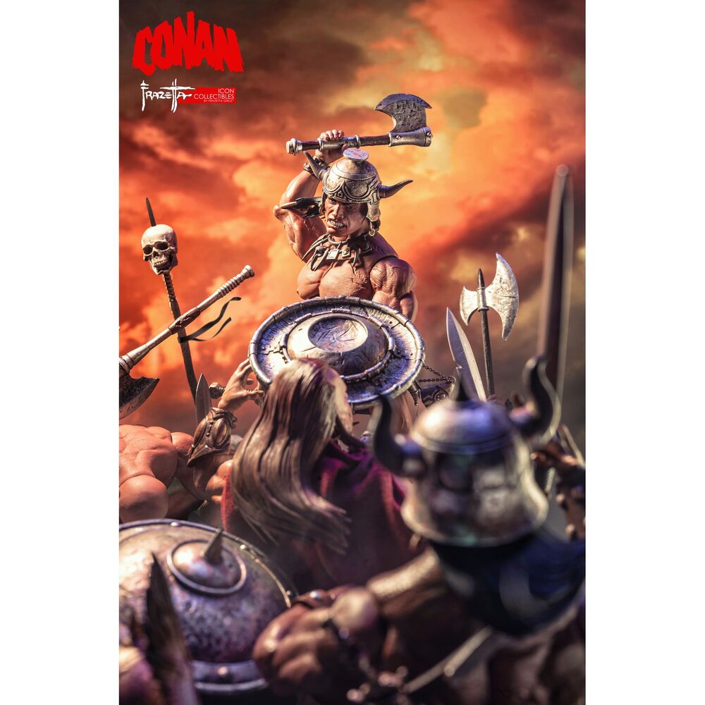Conan the Barbarian Frazetta Icon figure 17cm - Image 2