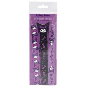 Hello Kitty Kuromi set 3 nail files