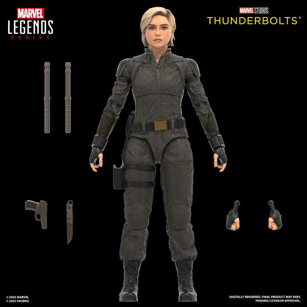 Marvel Legends Thunderbolts Yelena Belova & Red Guardian pack 2 figures - Image 3