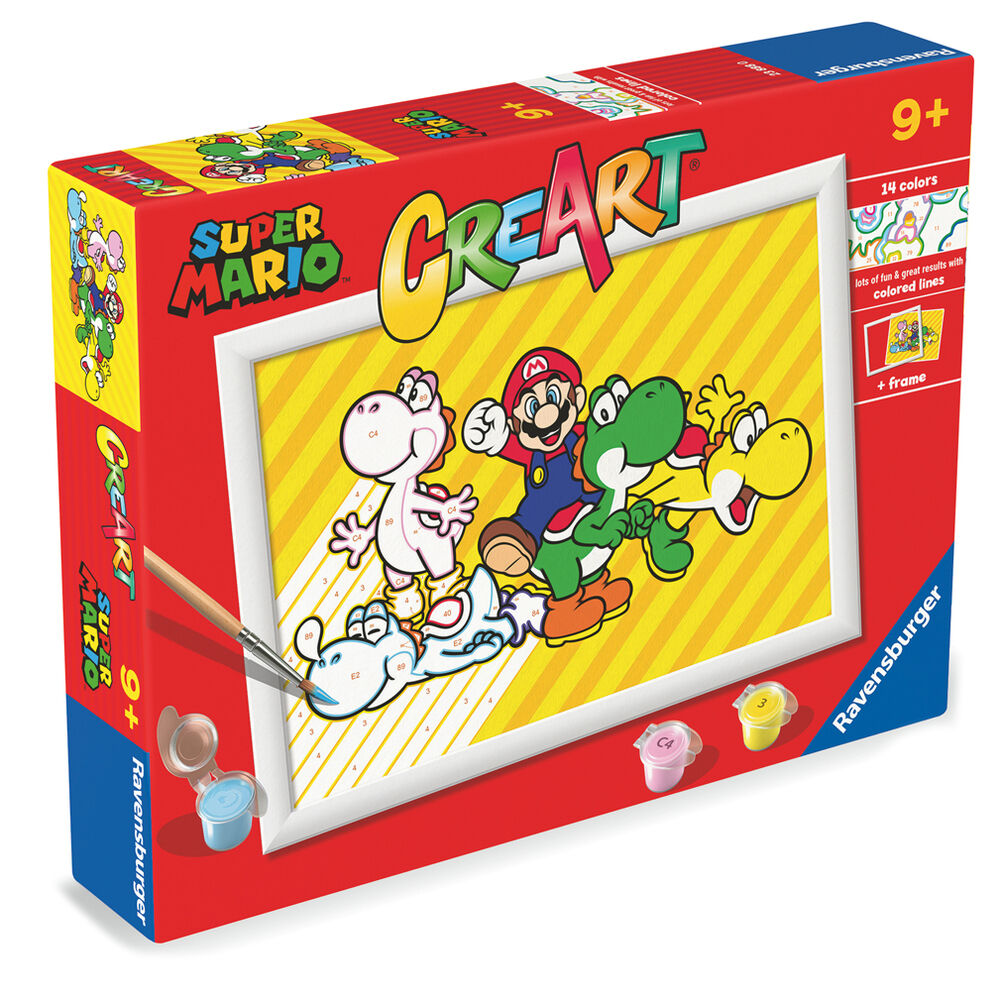 Super Mario Bros CreArt Painting kit - Image 3