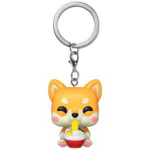 Pocket POP Keychain Kawaii Foodies Ramen Shiba