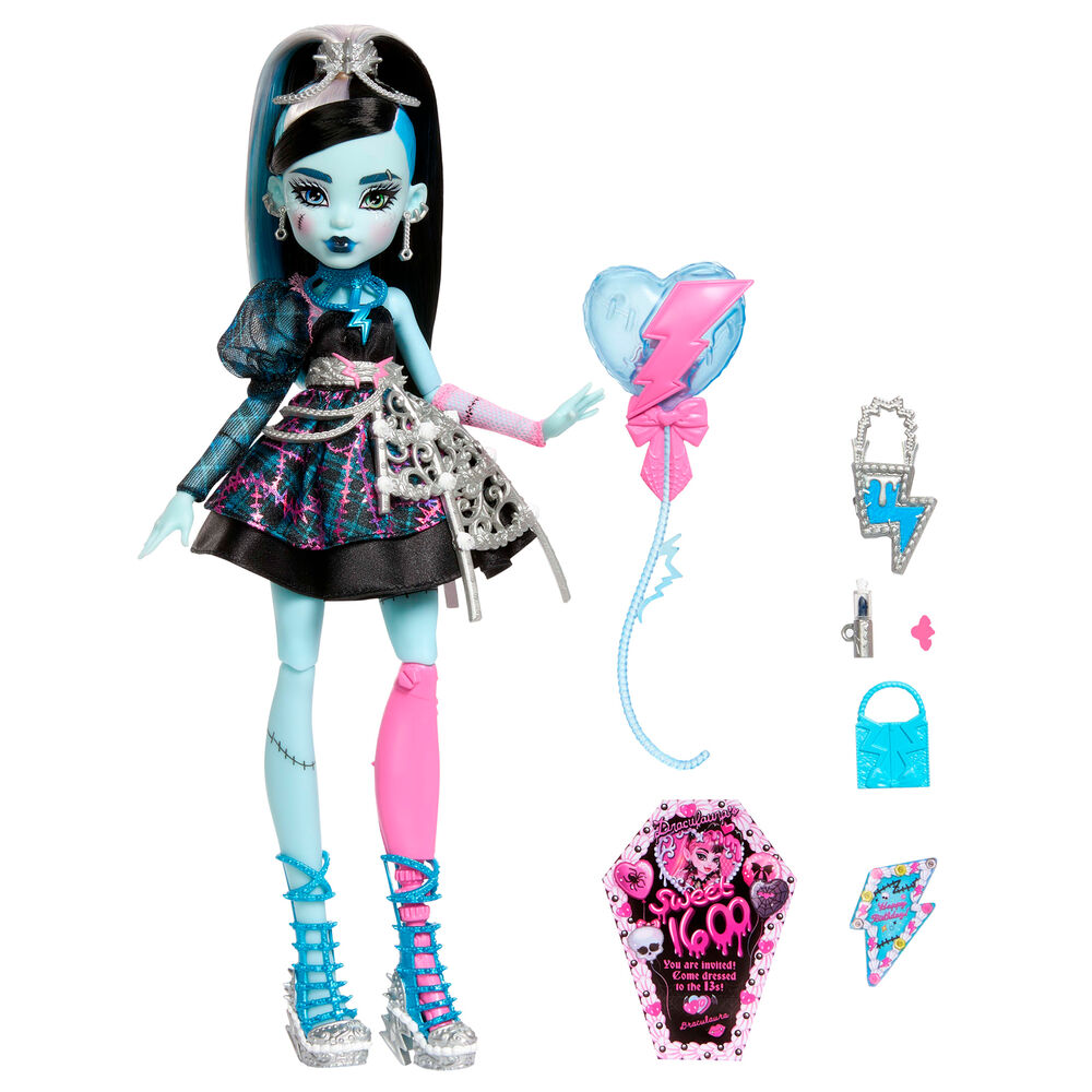 Monster High Scary Sweet Birthday 1600 Frankie Stein doll - Image 3
