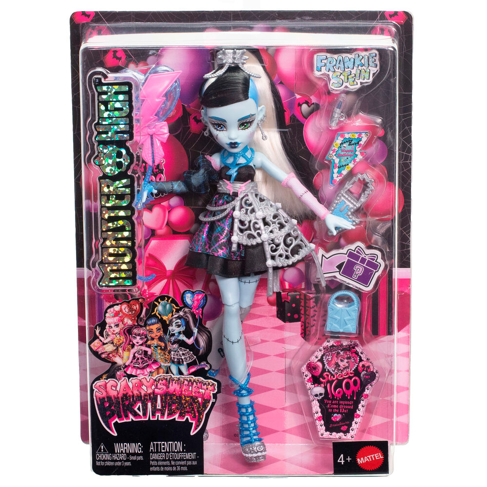 Monster High Scary Sweet Birthday 1600 Frankie Stein doll - Image 4