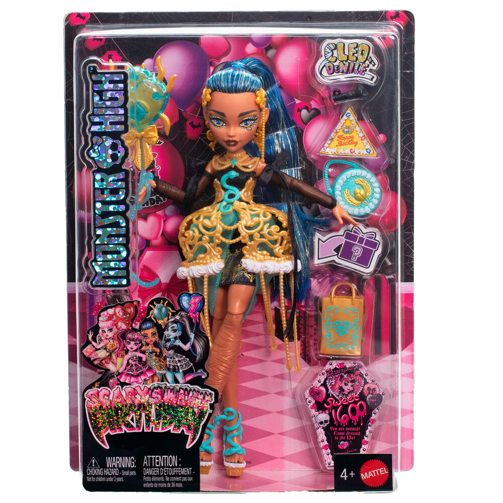 Monster High Scary Sweet Birthday 1600 Cleo De Nile doll - Image 6