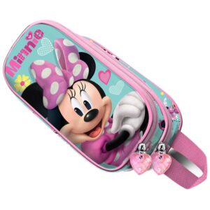 Disney Minnie Pose double 3D pencil case