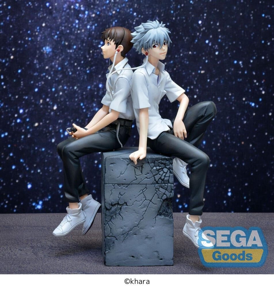 Rebuild of Evangelion Shinji Version Shinji & Kaworu Luminasta figure 17cm - Image 3