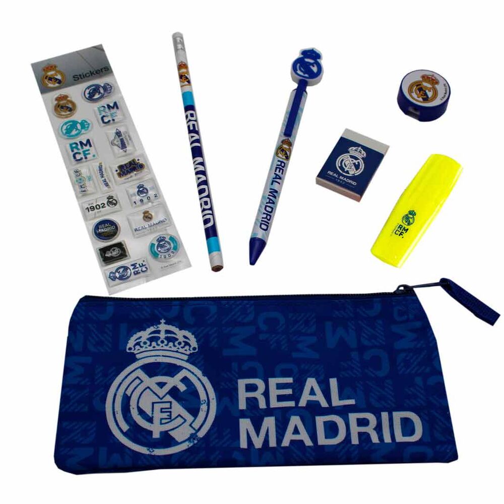 Real Madrid stationery set 7pcs - Image 2