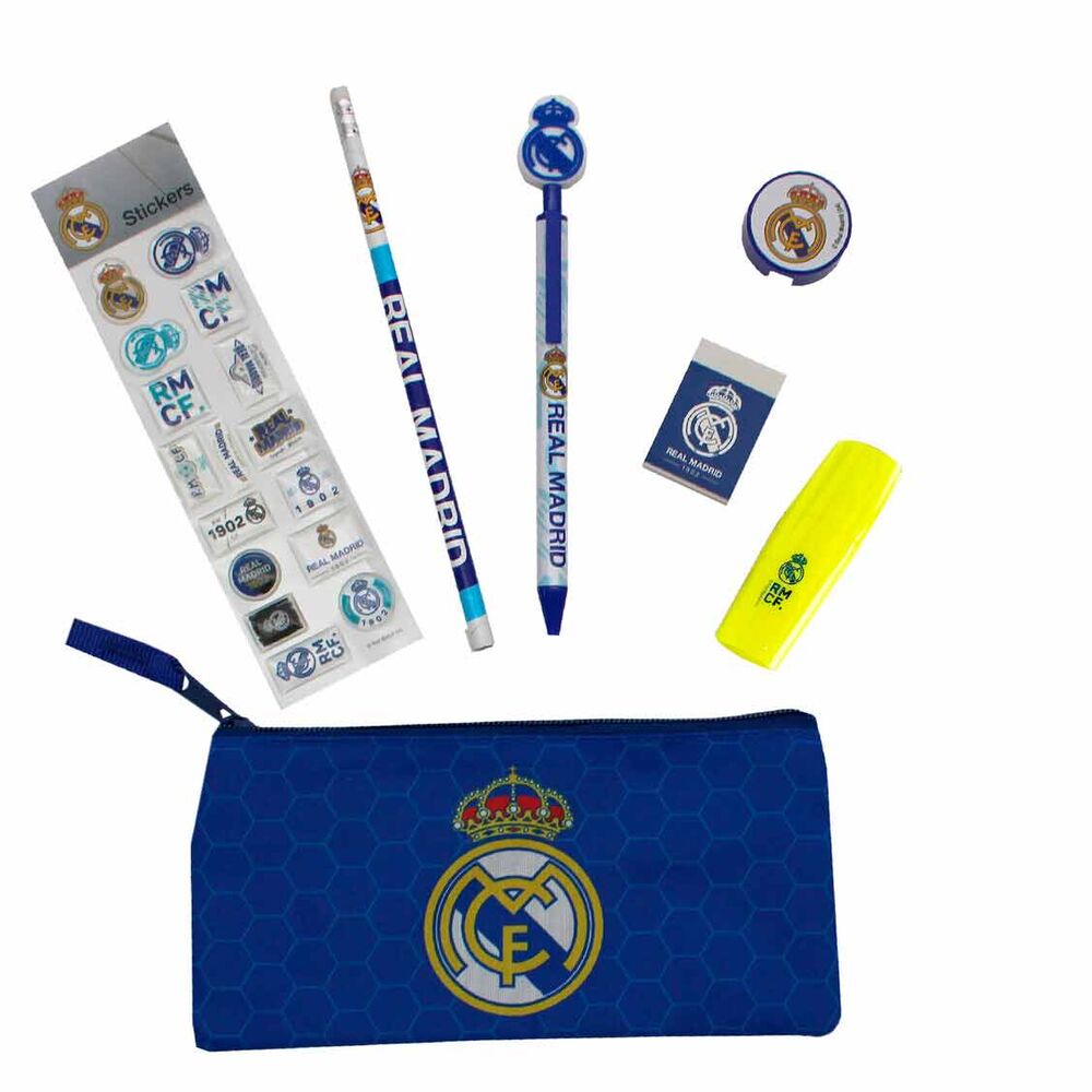 Real Madrid stationery set 7pcs - Image 3