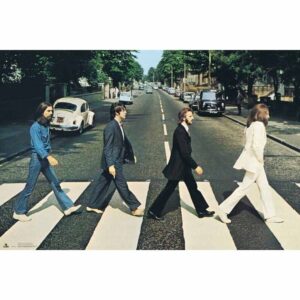The Beatles Abbey Road poster