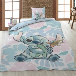 Disney Stitch policotton duvet cover bed 90cm
