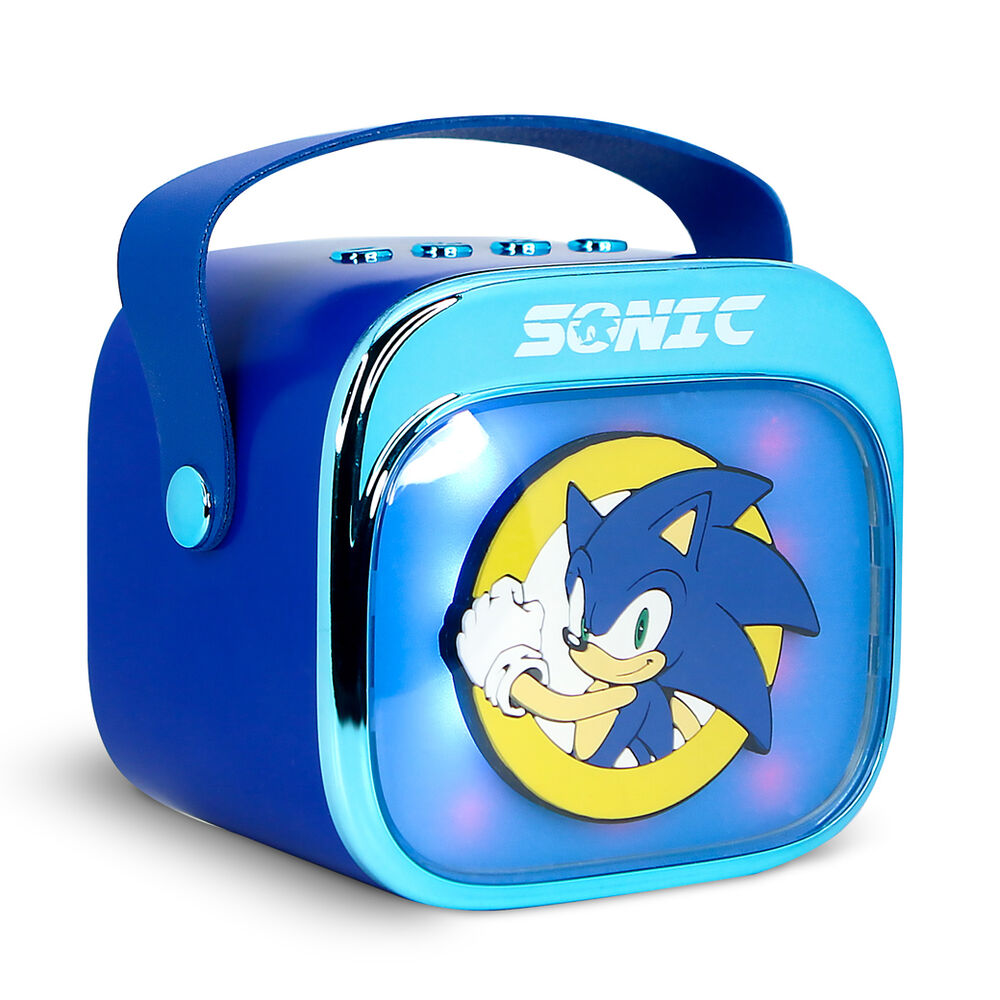 Sonic The Hedgehog LED Karaoke Speaker and Microphone - Image 7