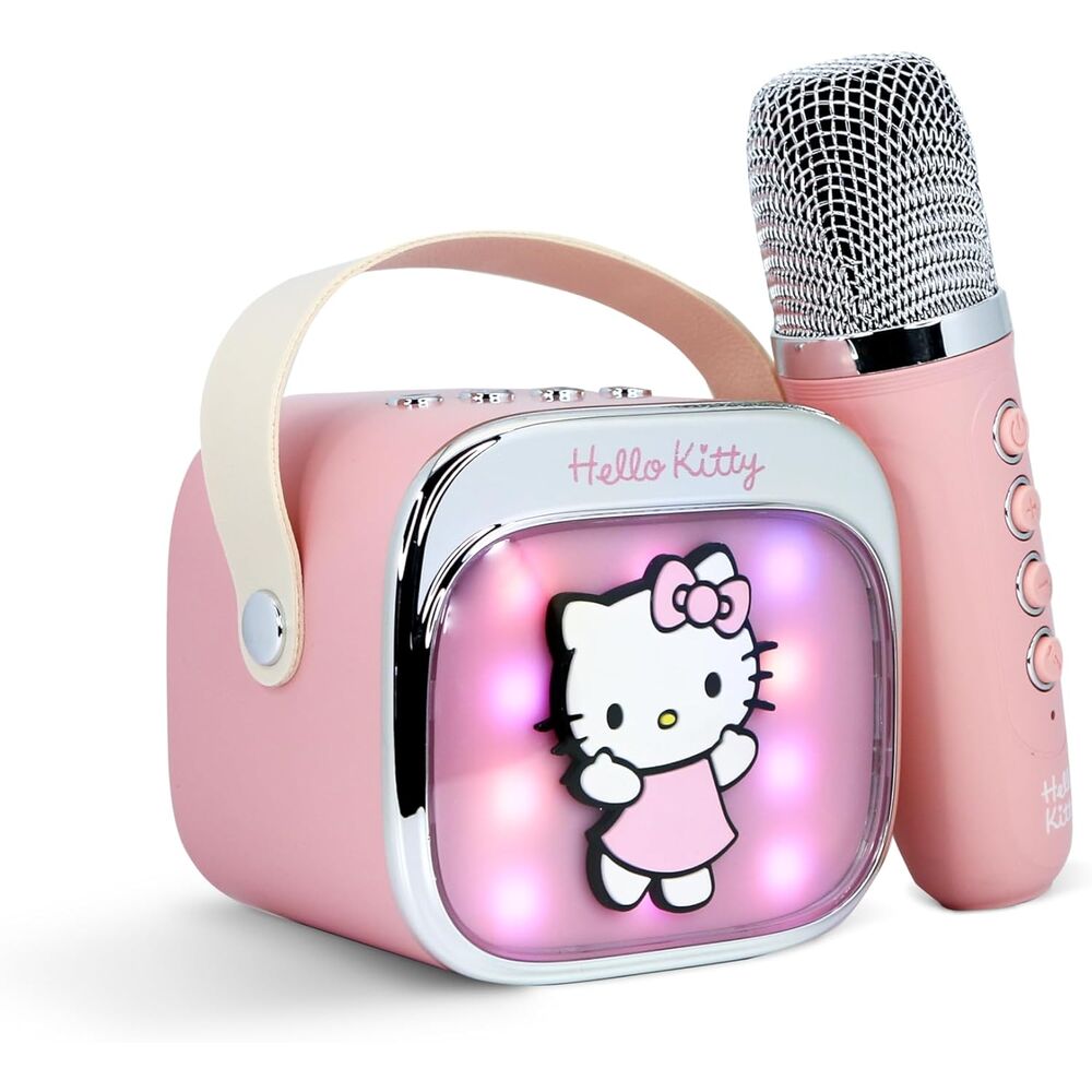 Hello Kitty LED Karaoke Speaker and Microphone - Image 2
