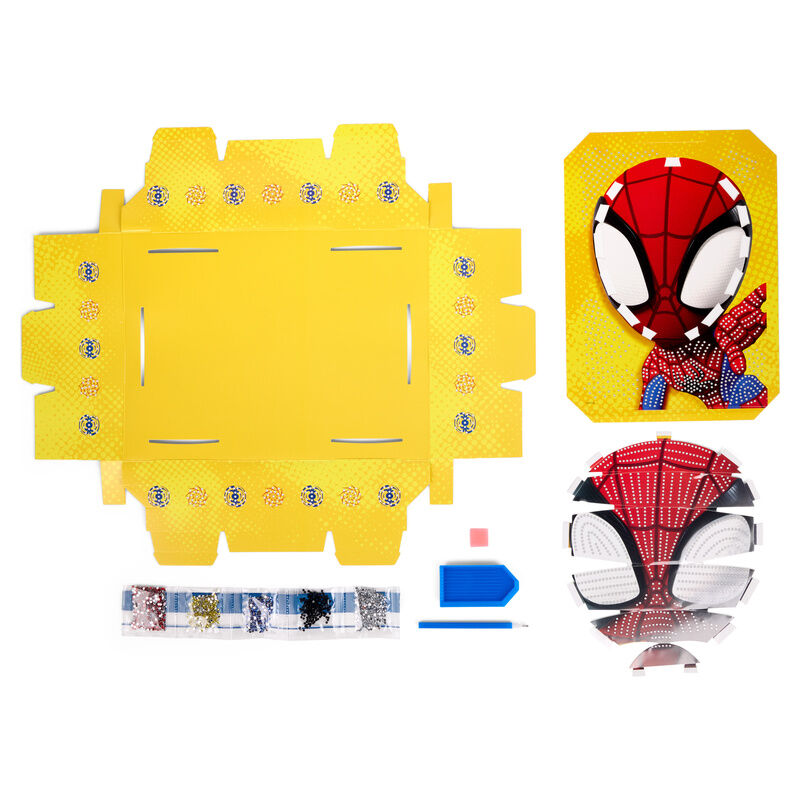 Marvel Spiderman Craft 3D diamond mosaic - Image 3