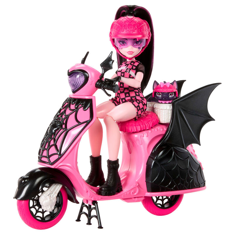 Monster High Draculaura + Scooter doll - Image 2