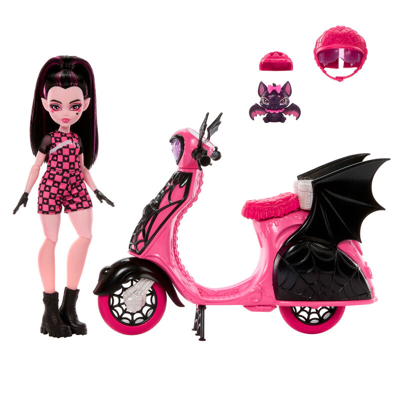 Monster High Draculaura + Scooter doll - Image 3