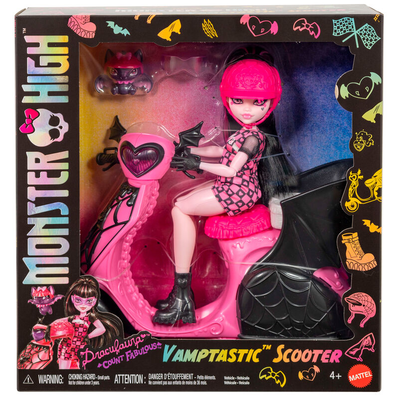 Monster High Draculaura + Scooter doll - Image 5